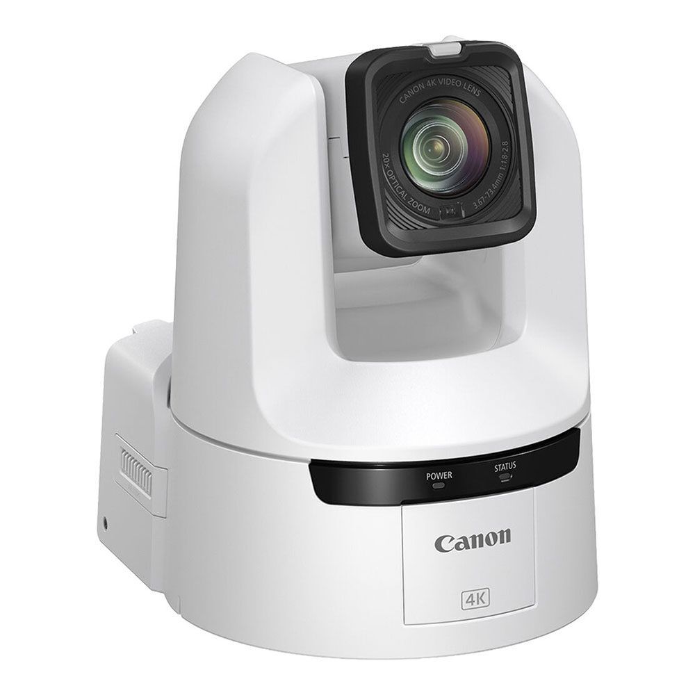 Canon CR-N400 4K 12G-SDI NDI PTZ camera met 20x zoom Wit