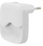 Ansmann NL10AC Stopcontactnachtlampje Wit Warm wit LED