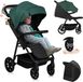 Lionelo Mira Kinderwagen - Smaragd Groen
