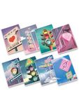 Pigna Maxi-notitieboek Heart Signals A4 21x29,7 cm 80 pagina's 4M ruitjes 4 mm 10 stuks