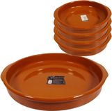 Concorde Alicante Set van 5x stuks tapas borden/ovenschalen met handvatten 42 en 20 cm