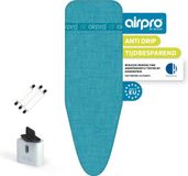 AIRPRO By Widex 6 laagse strijkplankhoes - XL Linnen Blauw