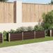Maison Exclusive - Potager surélevé Acier galvanisé 240×40×45 cm Marron