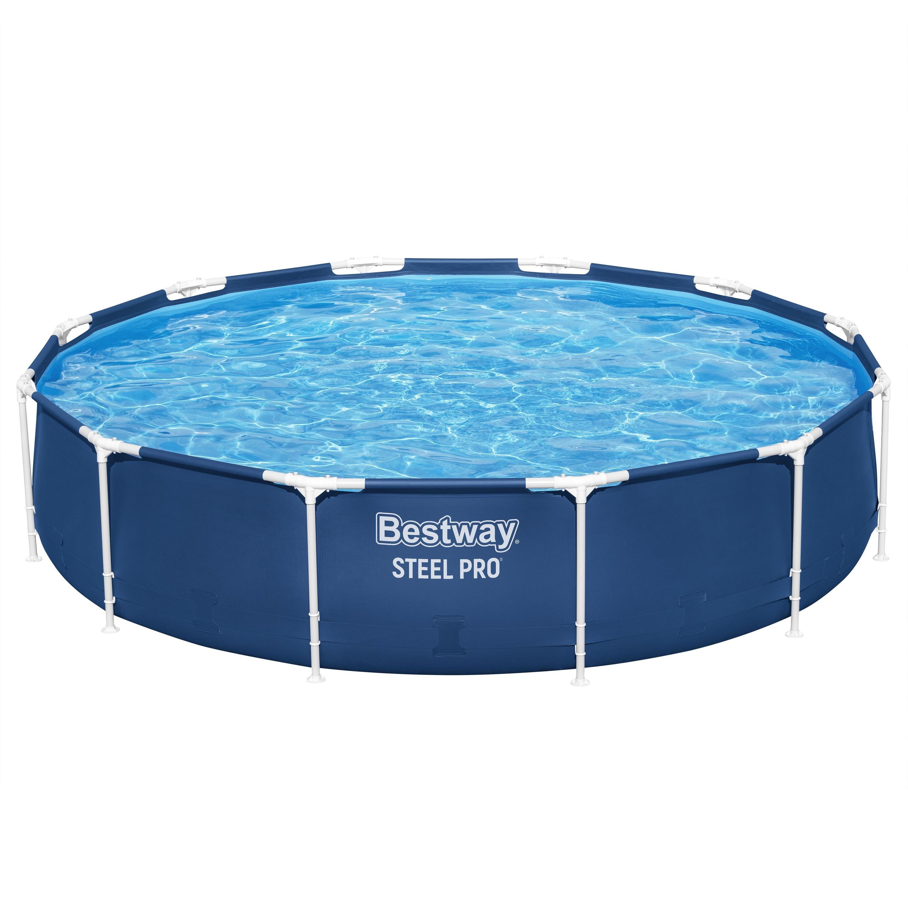 Bestway Steel Pro Zwembad rond 366 cm - Blauw