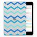 B2Ctelecom Apple iPad Mini 4 | Mini 5 (2019) Hippe Hoes Zigzag Blauw