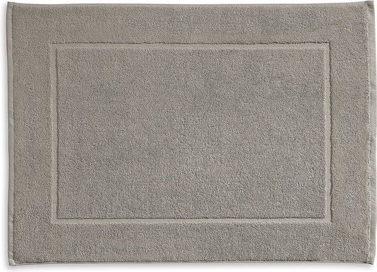 Kela Ladessa Badmat - 100 x 60 cm - Katoen - Zilvergrijs