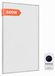 Panneau chauffant infrarouge, 600 W, avec télécommande, minuterie et