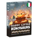 Asmodee: Happy Little Dinosaurs: Gevaren aan Horizon, 8+ Jaar, 2-6 Spelers, Italiaanse editie
