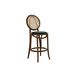 Fijalo DKD Home Decor Kruk Groen Donkerbruin Rotan Olmenhout 43 x 43 x 108 cm