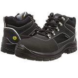 Skechers Veiligheidsschoenen Trophus Letic S1P Zwart Nubuck/Textiel Heren Maat 42/43