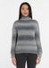 Ragwear - Trui Safina antraciet streep hoge hals - maat L