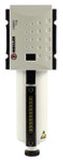 RIEGLER 156557-FU 842-M Filter "Futura" met metalen houder, kijkbuis, 5 µm, BG 1, G 3/8, VA, 1 stuk