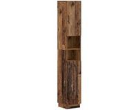 vidaXL Badkamerkast met Open Plank HOORN Oud hout 30 x 31 x 187 cm