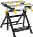 COAST™ Table de travail pliable avec 8 raccords coulissants et 7 niveaux de hauteur, capacité de charge de 100 kg