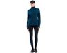 Odlo Mid Layer 1/2 Zip Essential Thermal - Dames - Maat S - Polyester - Blauw