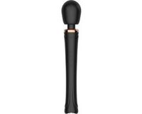 Pixey Aquawand Black Edition – Vibrator met Flexibele Siliconen Kop, 5 Snelheden, 20 Trillingsstanden, Stil & Krachtig, Magnetisch Oplaadbaar, Spatwaterdicht