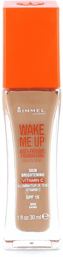 Rimmel London Wake Me Up Foundation with Vitamine C - 300 Sand - Foundation