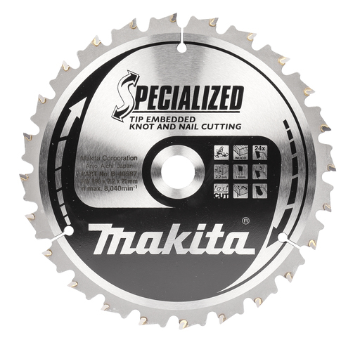 Makita Specialized Tip Embedded Hout: afkortzaag