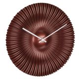 TFA Dostmann TFA radio gestuurde wandklok - kunststof - koper - Dia 18 cm - rond