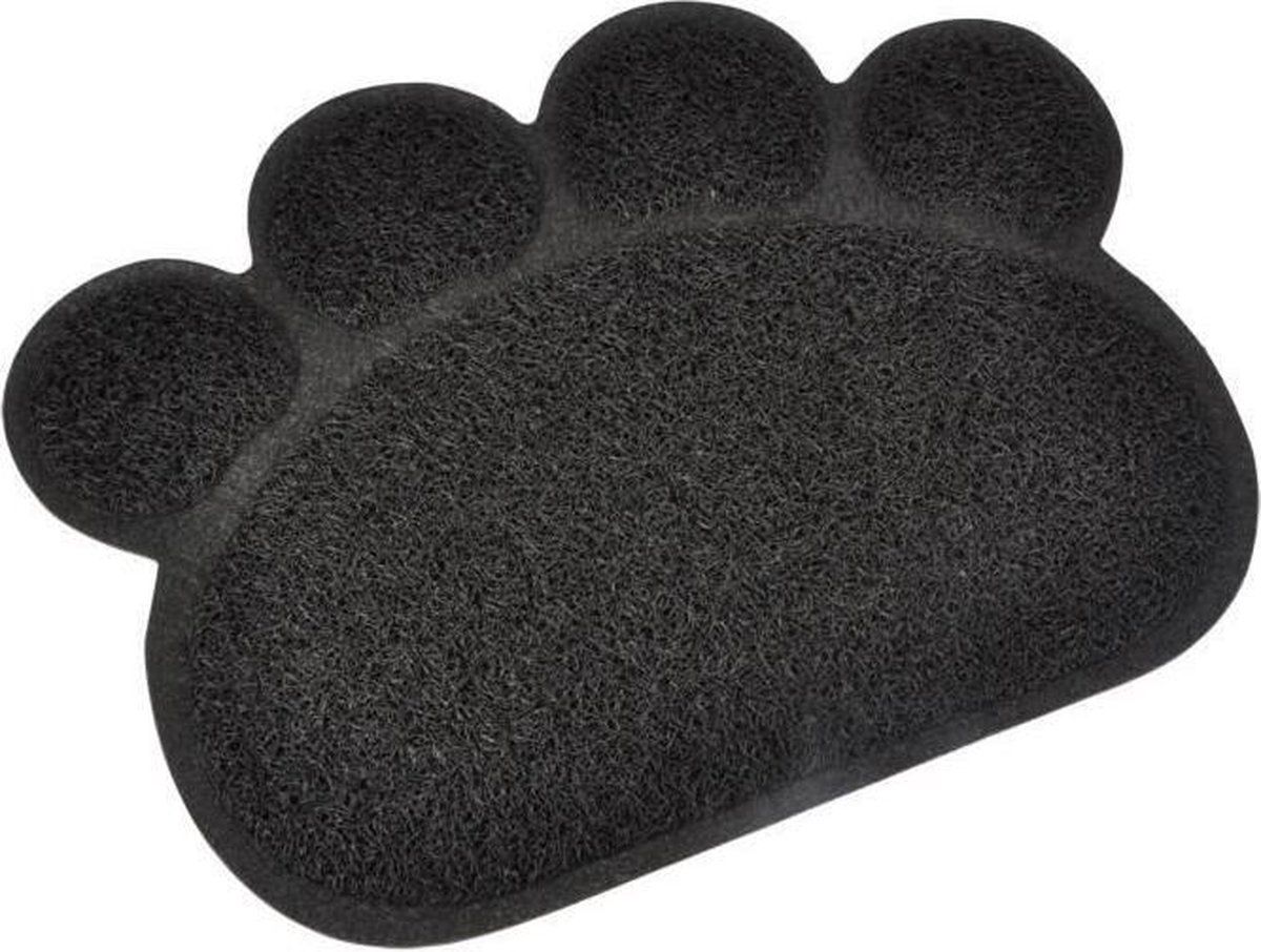 Anders Kattenbakvulling PVC Pattou - 30x40 cm - Zwart