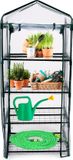 Kinzo Garden Plastic Broeikas Serre van 4 verdiepingen Groen 69 x 49 x 160 cm