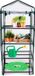 Kinzo Garden Plastic Broeikas Serre van 4 verdiepingen Groen 69 x 49 x 160 cm