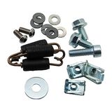 LeoVince uitlaatsteun reserveonderdeel geschikt voor Scrambler 125 | Bevestigingsset bouten, OEM 3015127601R voor LeoVince S15127K, S15127