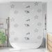 Maison Exclusive - Rideau de douche, dimensions 150x240 cm, largeur du tissu : 146 cm