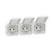 Legrand 069644L Veiligheidsplaatje voor Stopcontacten, Wit, 1 Stuk