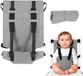 Unyqoos® Chaise haute portable et pliable avec ceinture de sécurité pour le voyage et l'usage domestique