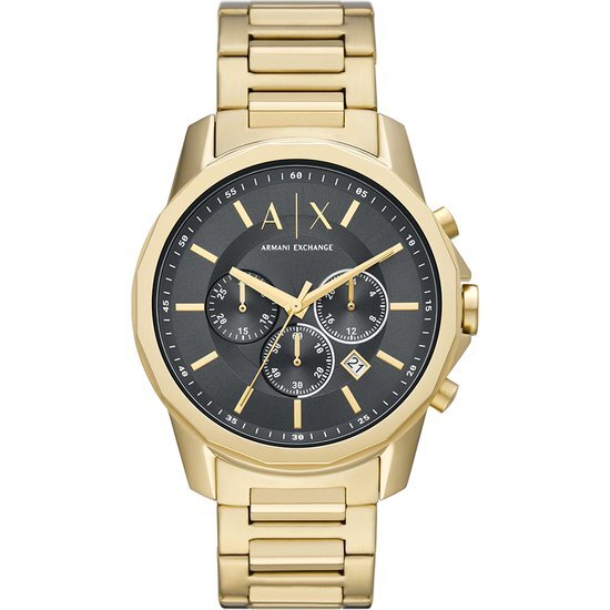 Armani Exchange AX1721 Herenhorloge 44 mm - Goudkleurig