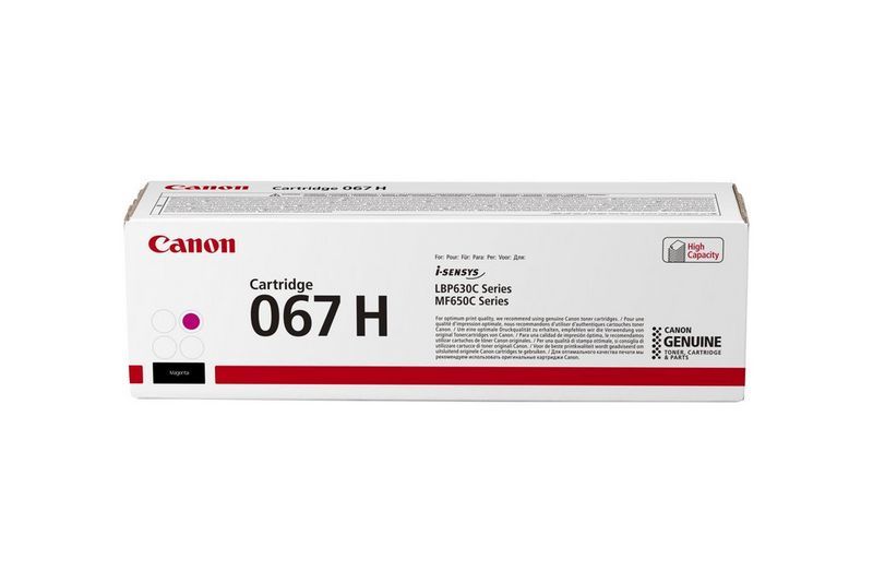 Canon 067H Magenta Tonercartridge - 5104C002 - Origineel
