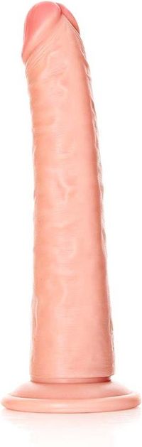Shots RealRock Dildo réaliste et fin avec ventouse - 20,5 cm chair