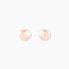 Kesya Boucles d'oreilles Puces Or jaune Perle de culture