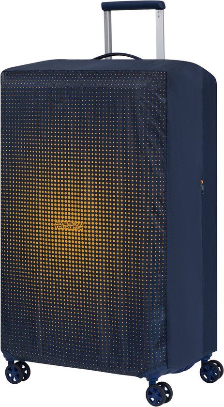 American Tourister kofferhoes - Cover Large 50 x 71 x 30 cm - navy orange