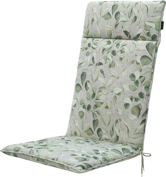 Madison Tuinstoelkussen 50x120cm - Gebloemd - Zand