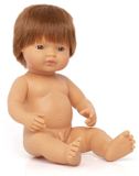 Miniland Rode Babypop (meisje) 38 Cm Veelkleurig Kinderen