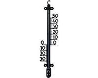 Talen Tools Buitenthermometer Kunststof Zwart 65 cm