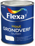 Flexa Grondverf Buiten - Wit - 0,75 Liter