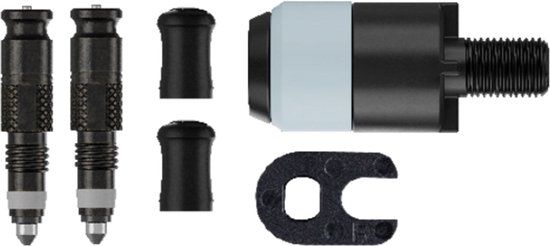 Schwalbe Clik Valve SV-SCV conversieset (ventielen met pompkopadapter)