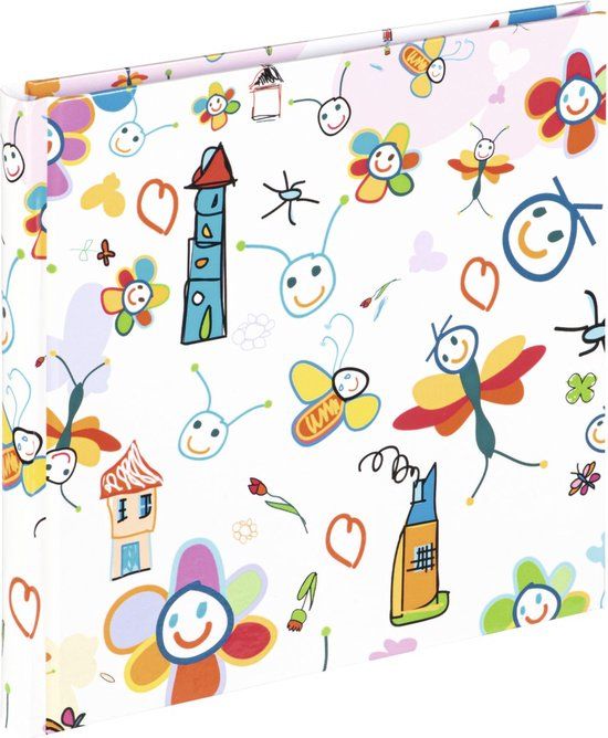 Hama Kritzelkratzel Boekalbum - 18x18 cm - 30 Pagina's - Bont