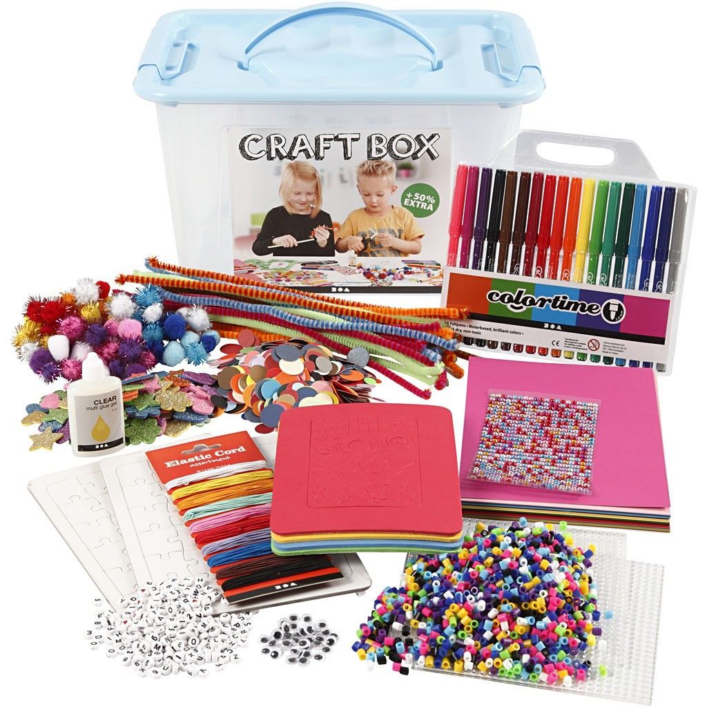 Creativ Company 97498 - Kunst- & knutselset voor kinderen - multi