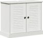 vidaXL Wastafelkast VIGO Wit en Antiek Wit 68 x 34 x 59 cm