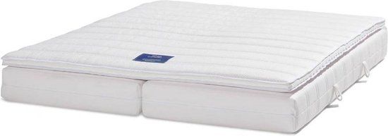 wehkamp home koudschuim topmatras 180x200 - Wit - Gemiddeld ligcomfort