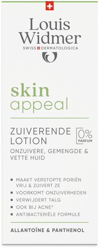 Louis Widmer Skin Appeal Zuiverende Lotion Parfumvrij 150 ml