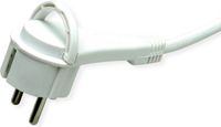 ROLINE 4-voudige stekkerdoos met schakelaar, rond, UTE-uitvoering, USB oplader A+C, blauw, 1,5 m