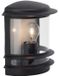 Brilliant Lampe d'extérieur Hollywood - Zwart - Détecteur de mouvement - 60W E27