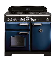 Falcon Classic Deluxe 100 Dual Fuel Fornuis - Blauw - 99 cm