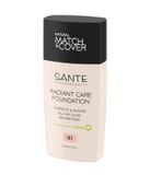 SANTE Naturkosmetik Radiant Care Foundation 01 Warm Ivory