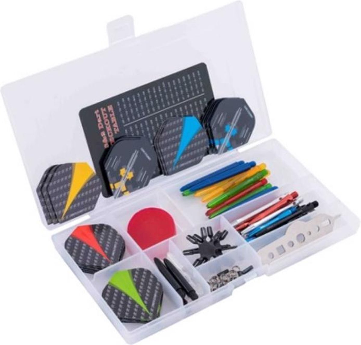 Longfield Darts Darts-set Junior Staal 141-delig